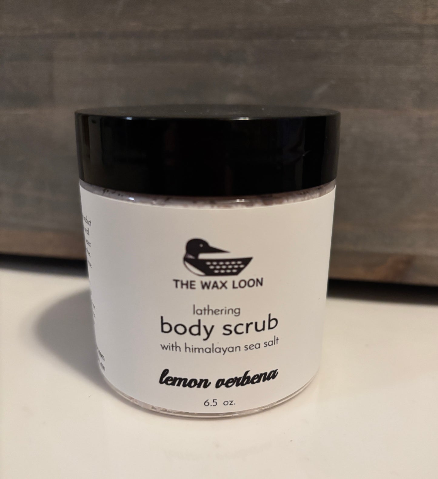 Lathering Sea Salt Scrub - LEMON VERBENA